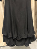 French Vintage Black Dress R