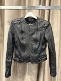 BCBG 100% Lamb Leather Jacket