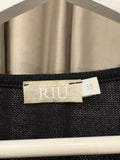 French Vintage Black Dress R