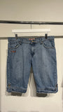 Mudd Light Blue Washed Shorts C
