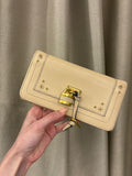 2012 Chloe Paddington Cream Long Wallet