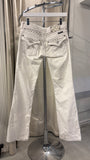 White Miss Me Flare Jeans