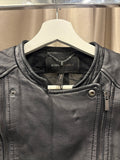 BCBG 100% Lamb Leather Jacket