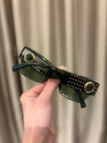 Versace The Clans Medusa Ares Stud Sunglasses