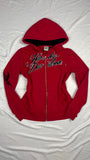 Y2K Harley Davidson Zip Hoodie