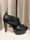 Diesel Delilah Leather Ankle Heels