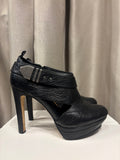 Diesel Delilah Leather Ankle Heels