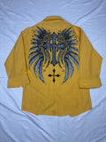 Y2K Meztizos Yellow Button up