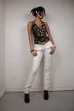 Camo Fitted Halter Top