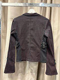 Tripp Nyc Pinstripe Bondage Blazer