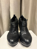 Diesel Delilah Leather Ankle Heels