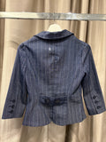 Costa Blanca Pinstripe Micro Blazer