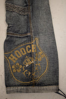 Hooch Capri Denim Shorts