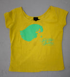 Jean Paul Gaultier Yellow Graphic Baby-tee