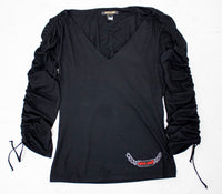 Roberto Cavalli Ruched Top