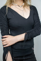 Roberto Cavalli Ruched Top